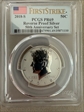 2018-S 50C Reverse Proof Silver 50th Anniversary Set First Strike PR69