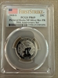 2018-S 25C Pictured Rocks NP-Silver Rev PR 50th Anniversary Set First Strike PR69