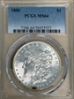 1886 $1 MS64