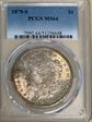 1879-S $1 MS64