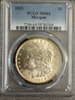 1921 $1 Morgan MS64