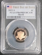 2022-S 1C Shield  First Day of Issue PR69DCAM
