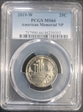 2019-W 25C American Memorial NP MS66
