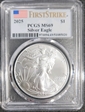 2025 $1 Silver Eagle First Strike MS69