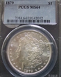 1879 $1 MS64