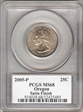 2005-P 25C Oregon Satin Finish SP68