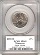 2005-D 25C Minnesota Satin Finish SP68