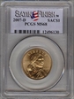 2007-D SAC$1 Satin Finish SP68