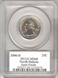 2006-D 25C North Dakota Satin Finish SP68