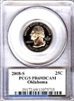 2008-S 25C Oklahoma PR69DCAM