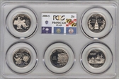 2000-S 25C State Quarters - Clad PR69DCAM