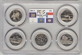 2001-S 25C State Quarters - Silver PR69DCAM