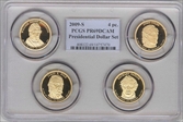 2009-S 4 pc. Presidential Dollar Set PR69DCAM
