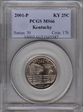 2001-P 25C Kentucky MS66