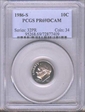 1986-S 10C PR69DCAM