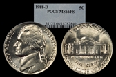 1988-D 5C MS66FS
