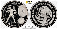 2006-Mo 5 Peso FIFA World Cup PR69DCAM