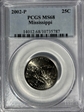 2002-P 25C Mississippi MS68