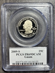 2009-S 25C Guam PR69DCAM