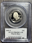 2009-S 25C Puerto Rico PR69DCAM