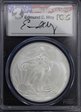 2008 $1 Silver Eagle Moy Signature MS69