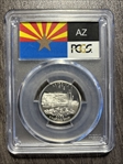 2008-S 25C Arizona Silver PR69DCAM