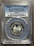 2009-S 25C District of Columbia  Silver PR69DCAM