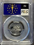 2002-S 25C Indiana Silver PR69DCAM