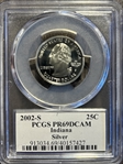 2002-S 25C Indiana Silver PR69DCAM