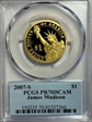 2007-S $1 James Madison PR70DCAM