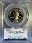 2007-S 25C Idaho PR69DCAM