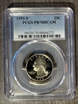 1993-S 25C Clad PR70DCAM