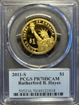 2011-S $1 Rutherford B. Hayes PR70DCAM
