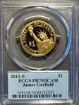 2011-S $1 James Garfield PR70DCAM