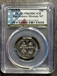 2019-S 25C San Antonio Missions NP PR69DCAM