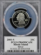 2001-S 25C Rhode Island Silver PR69DCAM