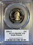 2006-S 25C South Dakota PR69DCAM