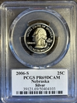 2006-S 25C Nebraska Silver PR69DCAM