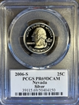 2006-S 25C Nevada Silver PR69DCAM