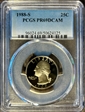 1988-S 25C PR69DCAM