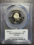 2004-S 25C Florida PR69DCAM