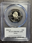 2004-S 25C Iowa PR69DCAM