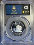 2005-S 25C Kansas Silver PR69DCAM