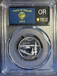 2005-S 25C Oregon Silver PR69DCAM