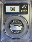 2005-S 25C West Virginia Silver PR69DCAM