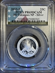 2012-S 25C HI Volcanoes NP - Silver PR69DCAM