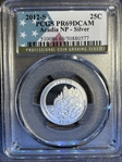 2012-S 25C Acadia NP - Silver PR69DCAM