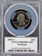 2001-S 25C Vermont PR69DCAM