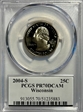 2004-S 25C Wisconsin PR70DCAM