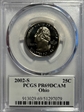 2002-S 25C Ohio PR69DCAM